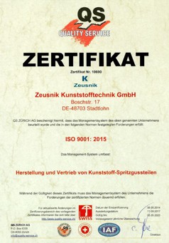 zertifikat